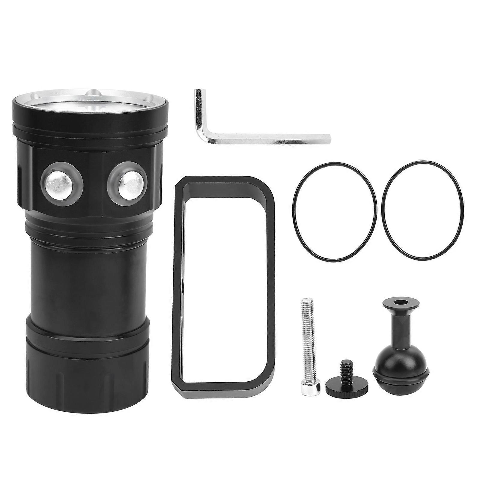 Diving Flashlight, Underwater Lighting, Waterproof, Submarine Lamp