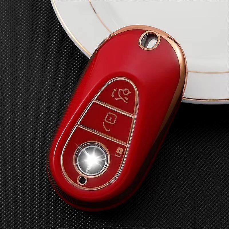 New Design TPU Car Remote Key Case Cover Shell For Mercedes Benz C E Class W223 W206 C260 C300 S450 S500 S400 Protector Keyless Accessories