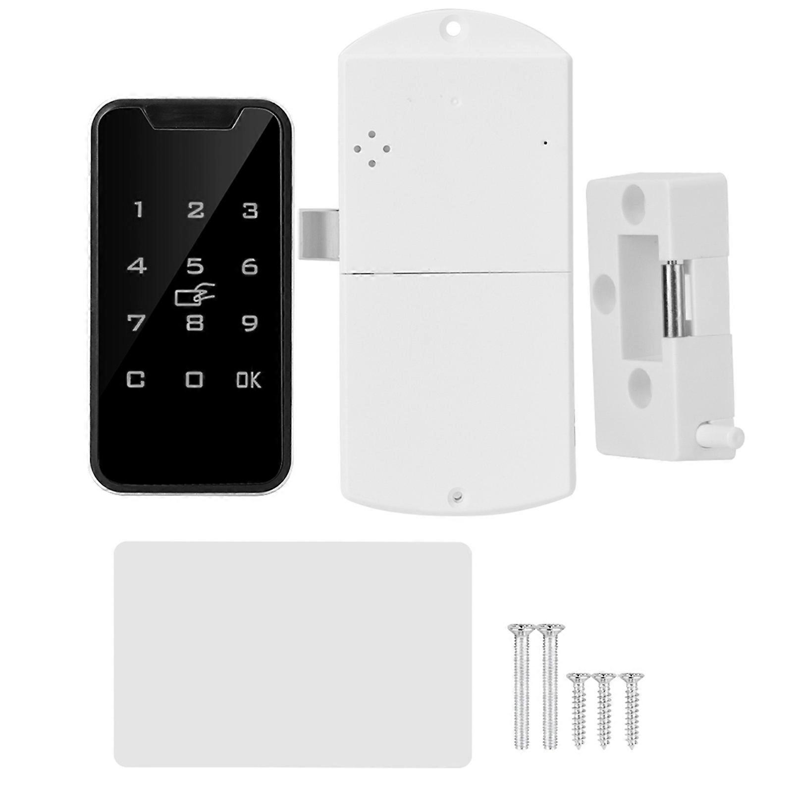 Smart RFID Touch Lock - High Sensitivity, USB Emergency Power, Durable Zinc Alloy