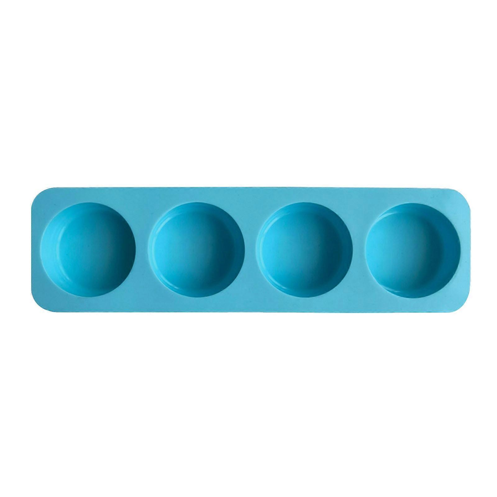 Handmade Round Soap Mold DIY Lotion Shampoo Bar Soap Making Square Soap Silicone Moulds for Bath-Bombs Loofah Soap-Decor