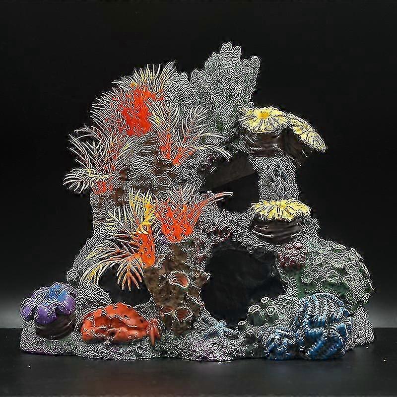 水族館装飾魚タンク造園人工サンゴ礁装飾品魚の避難所アクアスケープ