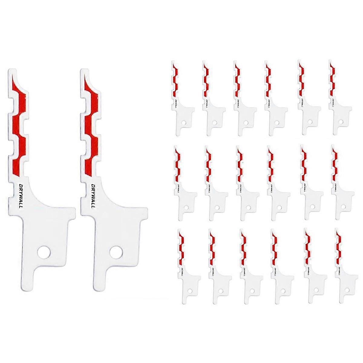 20Pcs Mini Reciprocating Jig Saw Drywall Reciprocating Saw Blade 85/86 Type Wire Box Drywall Access Blade