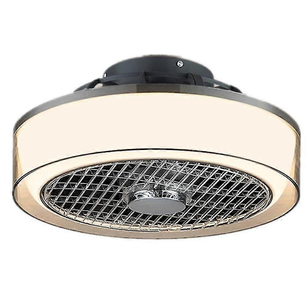 Ultra-thin Nordic Bedroom Ceiling Fan Lamp, Intelligent Mute Ceiling, Dining Room With Lamp And Fan
