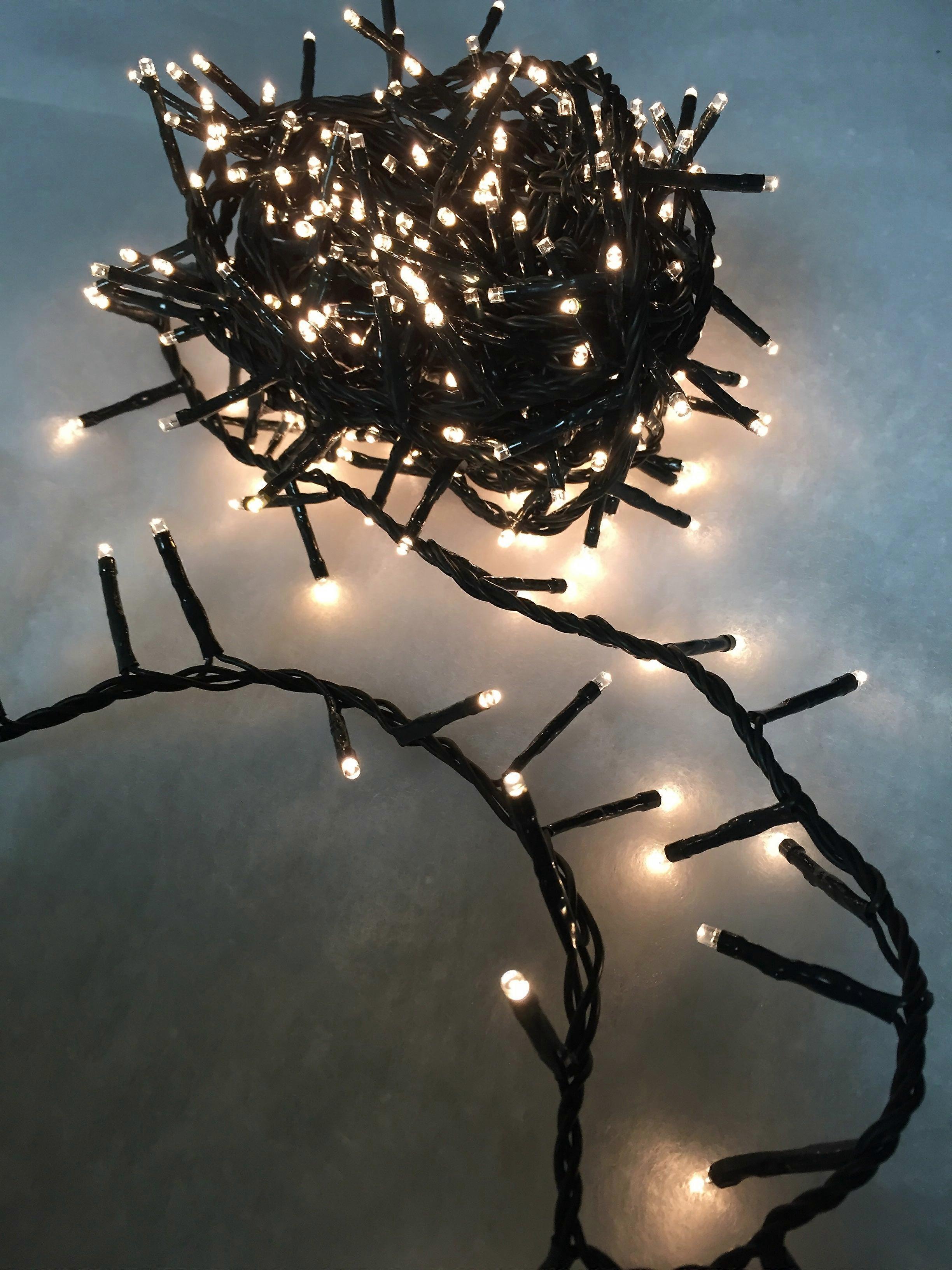 Lumineo Compact Cluster Christmas Tree Lights In Choice Of Colours