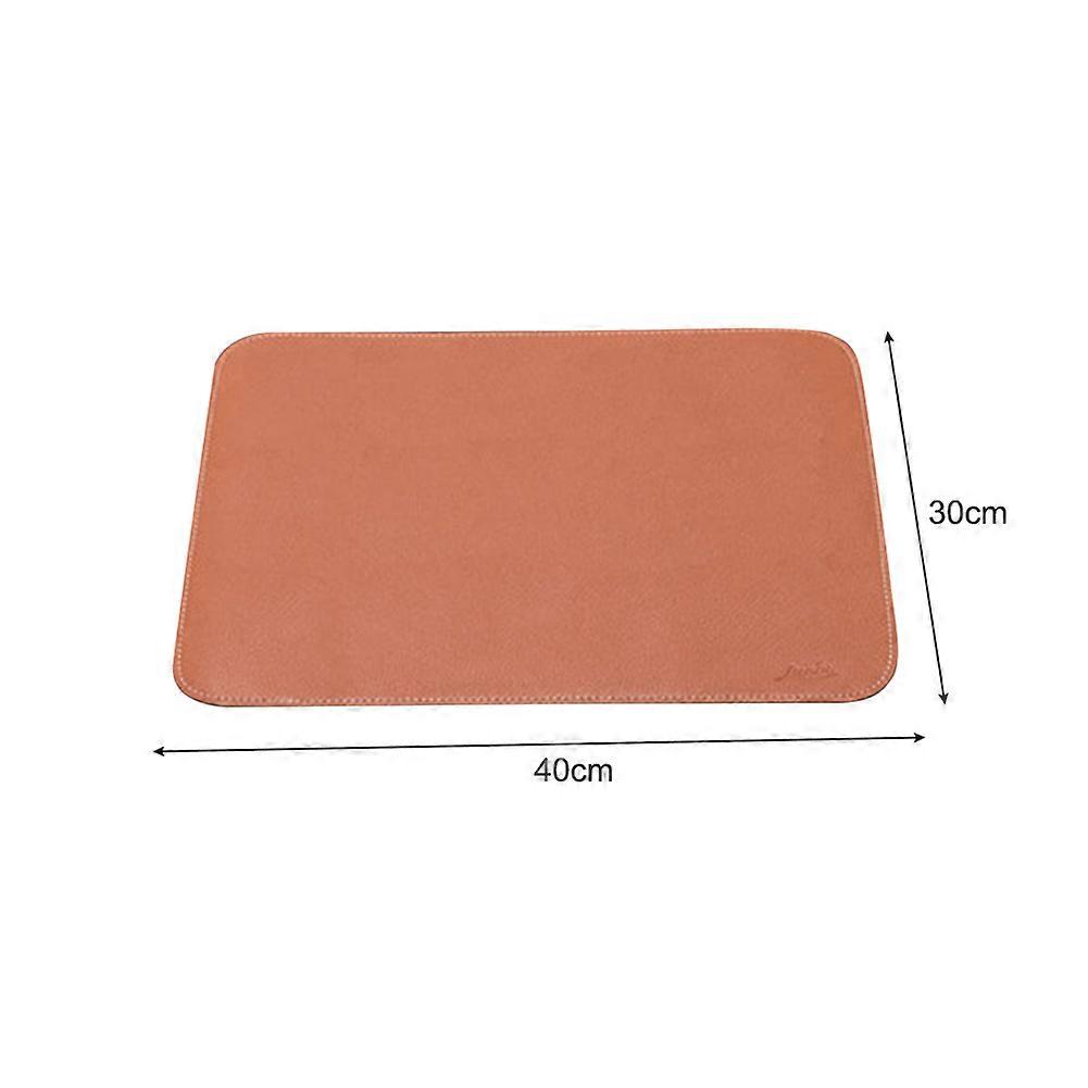PU Leather Table Mat Outdoor Waterproof Oil Proof Camping BBQ Picnic Food Pad Thermal Insulation Mats Kitchen Tools