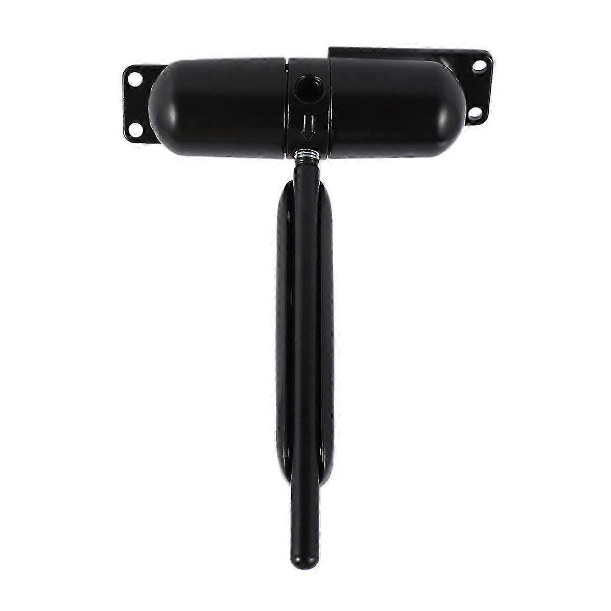 1 set 20-70 kg svart justerbar ytmonterad fjäderdörrstängare automatisk dörrstängare brandklassad