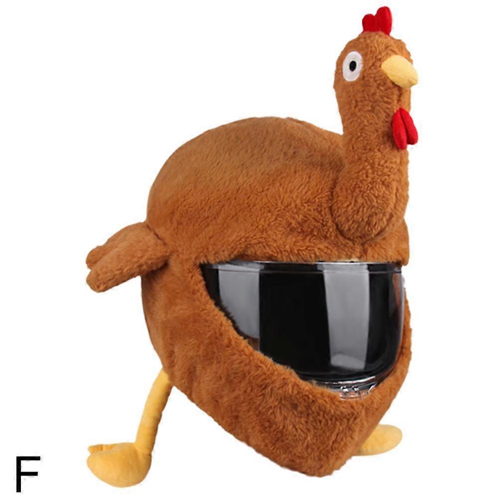 头盔保护头套滑稽卡通毛绒玩具套装摩托车