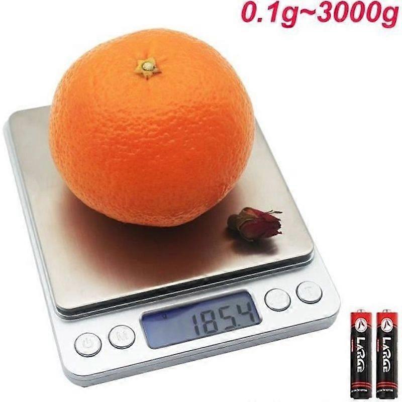 Portable precision scale size XL with two weighing trays Precision 013000g precision food weighing ingredient weighing