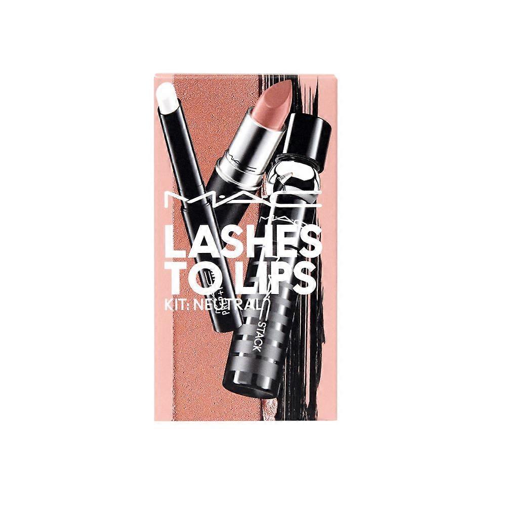 MAC Lashes To Lips Kit Neutral - Velvet Teddy