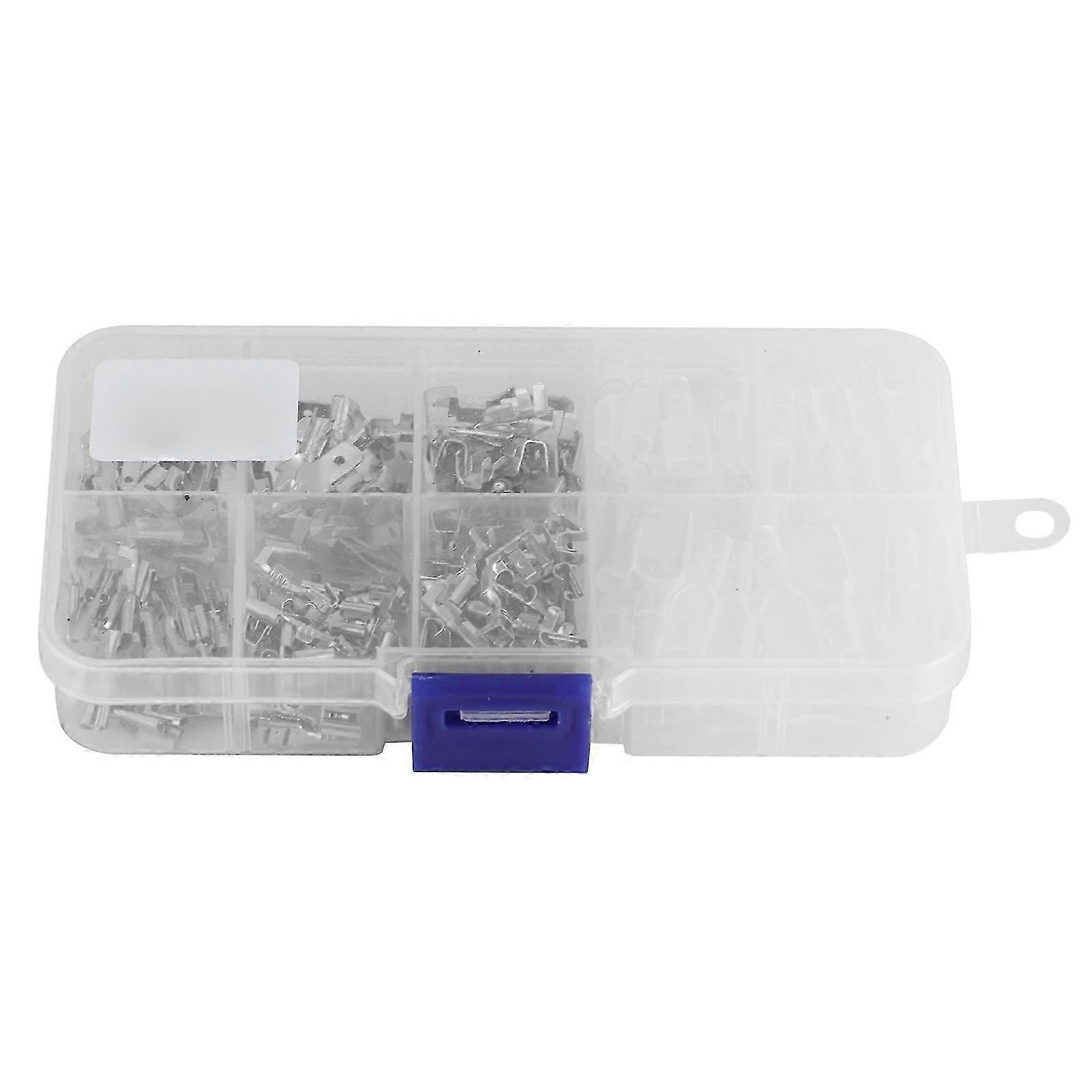 210Pcs Electrical Cable Terminals Connector Assortment Kit Industrial Accessories 2.8/4.8/6.3mm