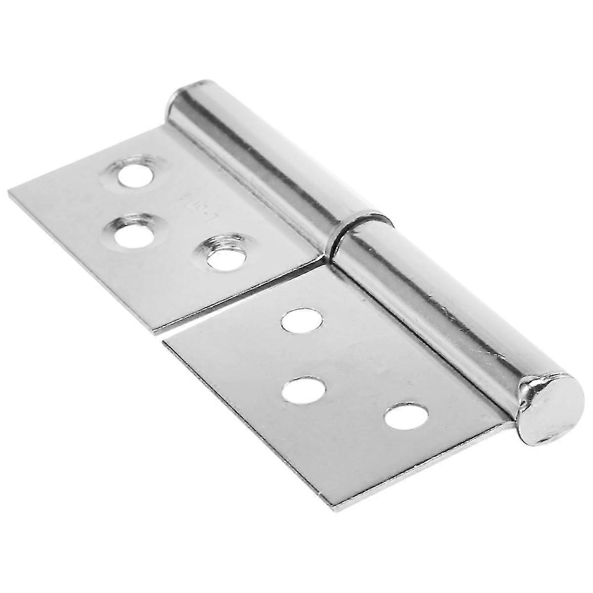 Stainless steel 7.6cm door hinge silver tone hardware