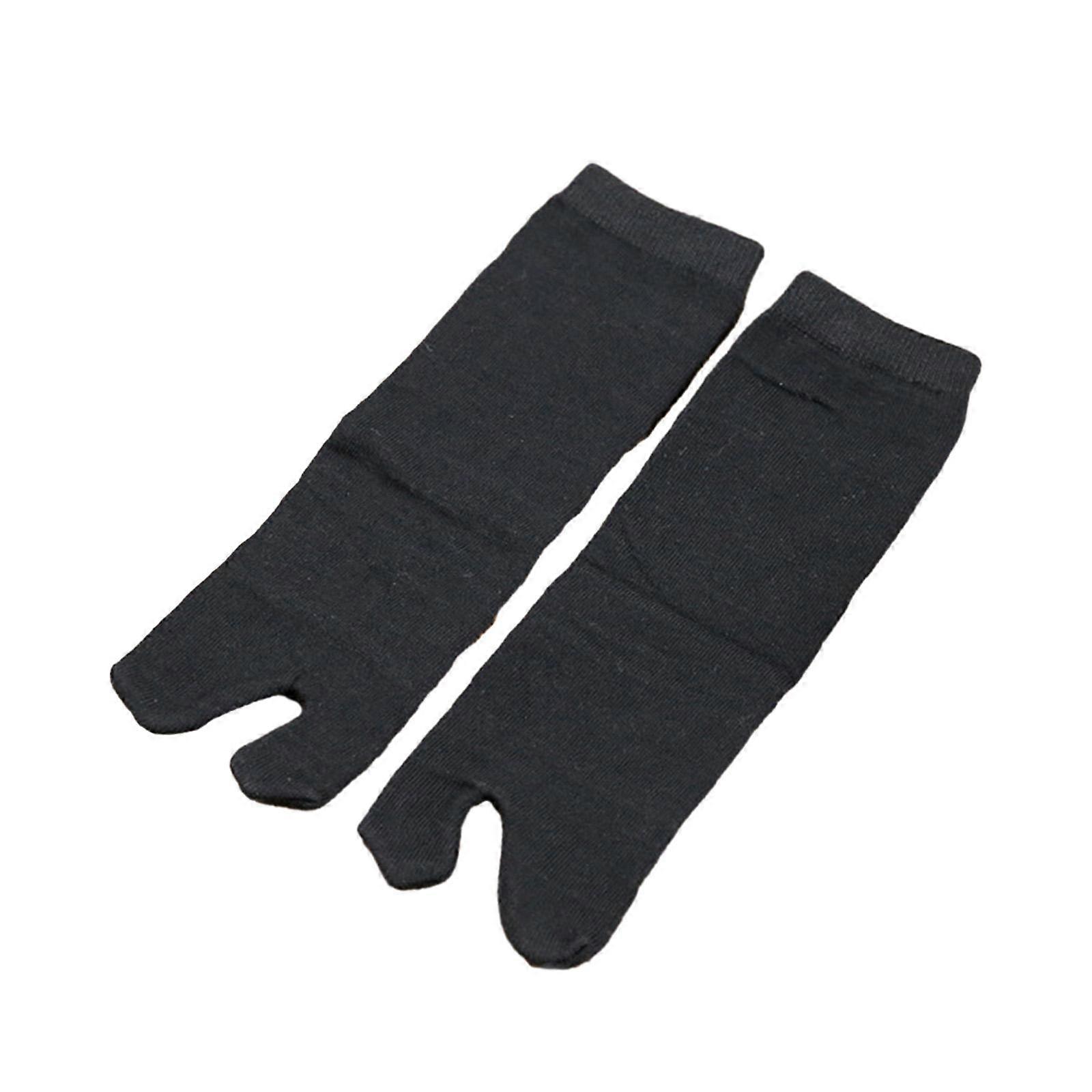 Two Finger Socks 2 Toe Flip Flop Socks Sweat Absorbing Tabi Socks Split Toe