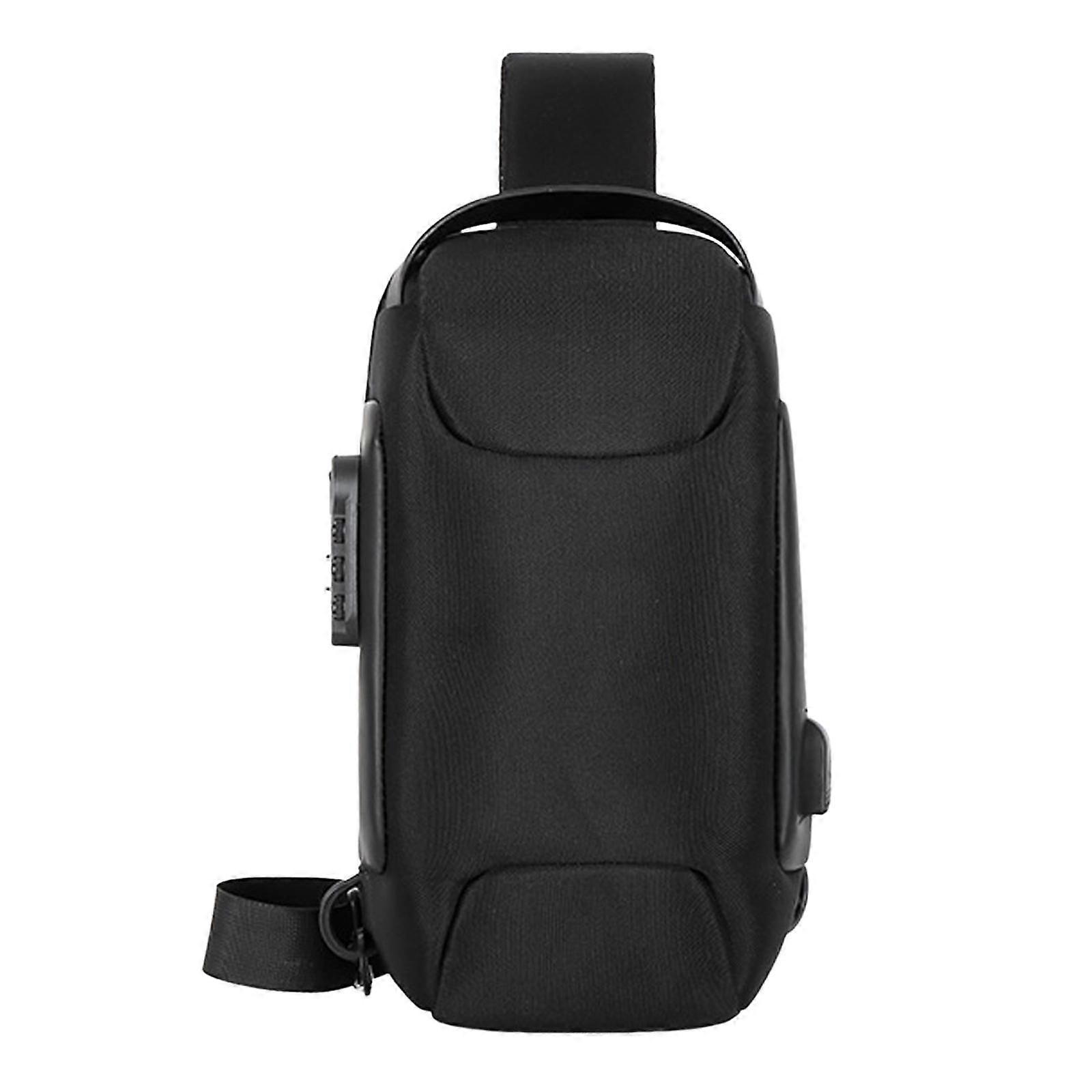 Daypack Backpack Shoulder Pack Portable Code Lock Purse Men's