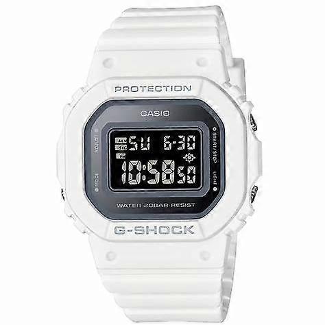 Casio G-shock Gmd-s5600-7er Women's Watch - White Resin Band, Digital Display