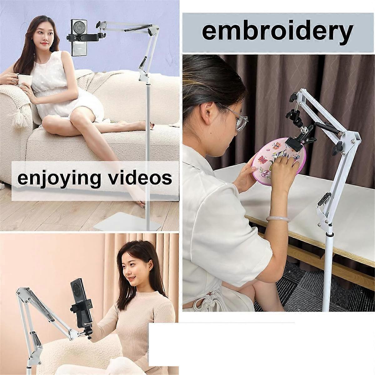 Embroidery Hoop Lap Stand- Holder for Embroidery Hoops B