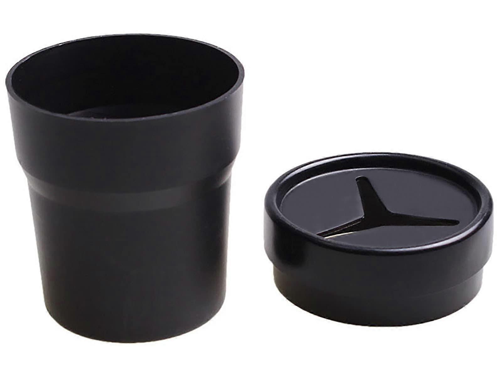 Cover Automotive Plastic Garbage Holder, 250 ml Vehicle Change Organizer for Keys and Pens, 1 Piece