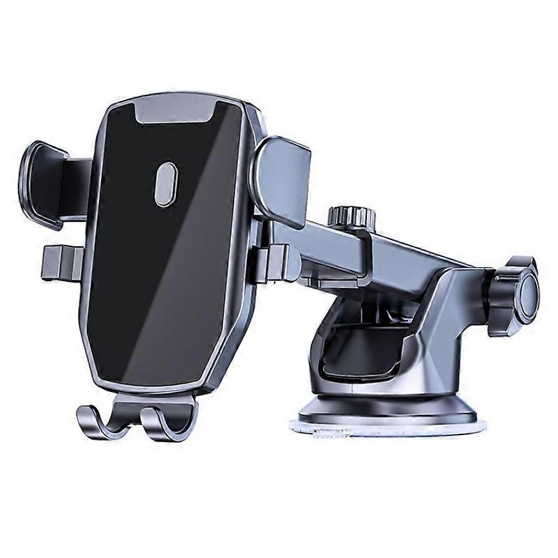 D46 + 101 + K5 Universal Saugnapf Auto Center Console Telefon Halterung Mit Teleskop Arm