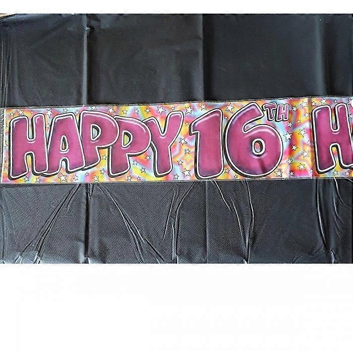 Happy 16th Birthday Banner
