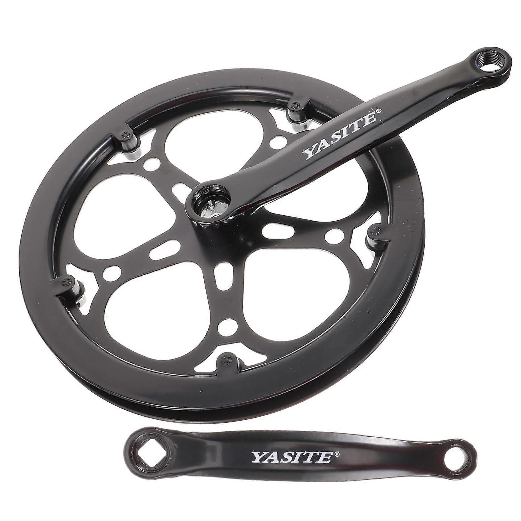 1 Set Bicycle crankset 170mm Crank arm cranksets for Bikes Square Taper 52t Speed Single