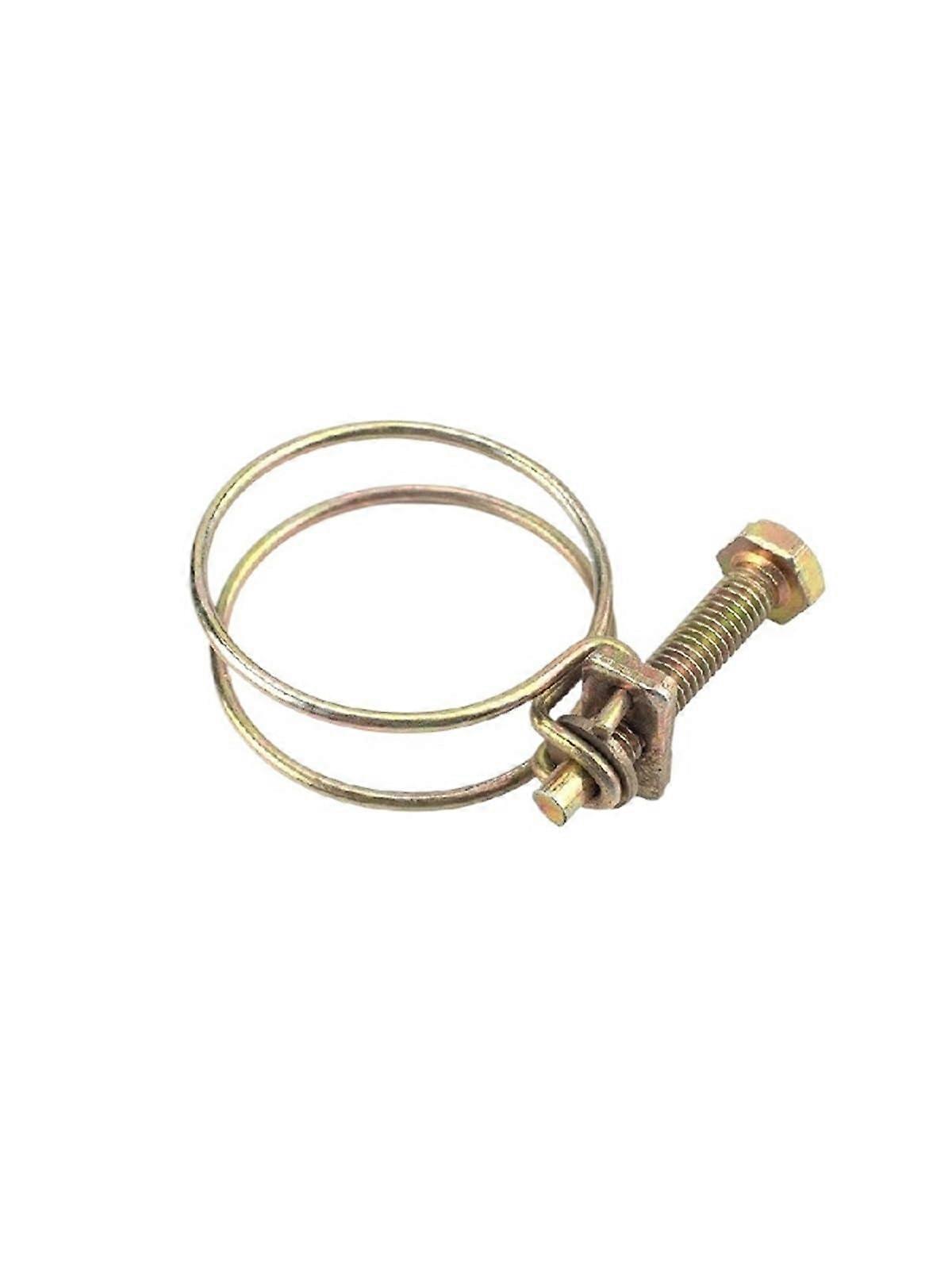 M12 Adjustable Pipe Clamp Kit, 52-Piece Set, Sizes 12/16/19/25/29/32mm, Double Wire Hose Clip, Plumbing Fastener