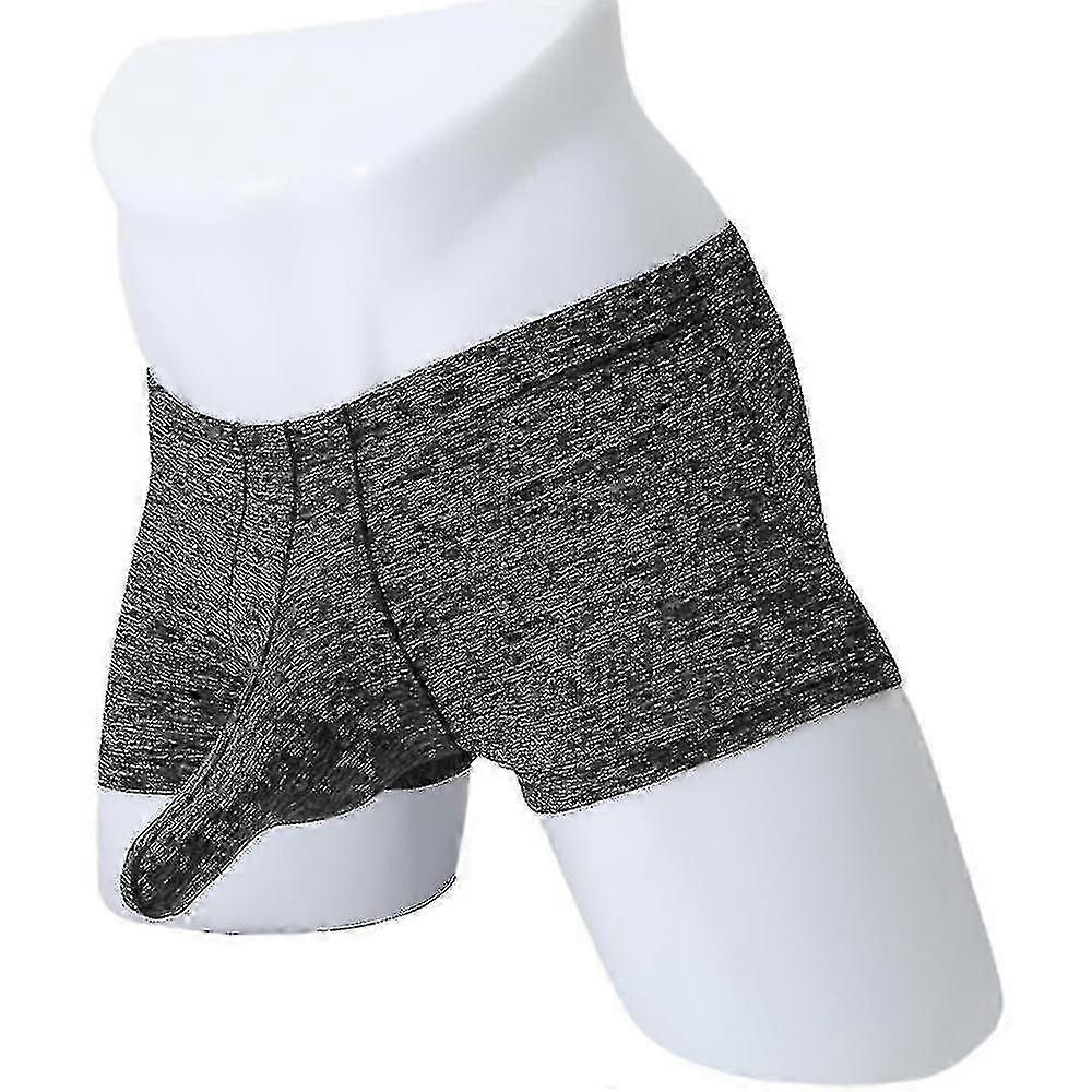 Férfi Szexi Boxers Briefs Bulges Tasak Bugyi Fehérnemű Alsónadrág