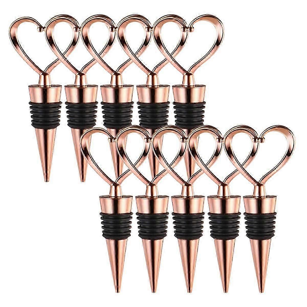 Wine Stopper 10Pack Wine Bottle Stopper Reusable Wine Stoppers for Keeping Standard Bottles Wine Ch