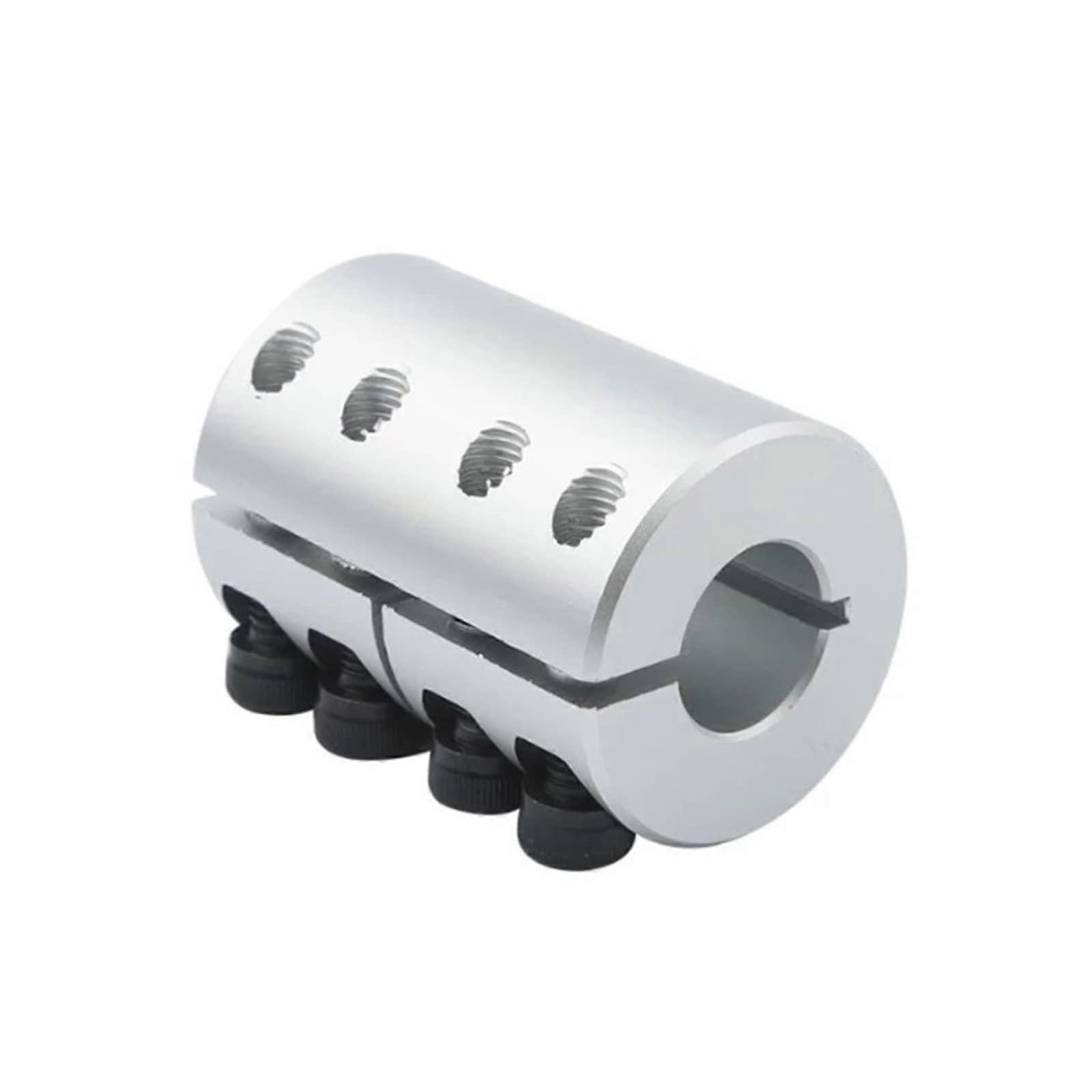 Rigid Shaft Coupler D32L45 D25L40 Clamp Motor Coupling 6.35mm to 12mm for Engraving Machines and Motor Applications