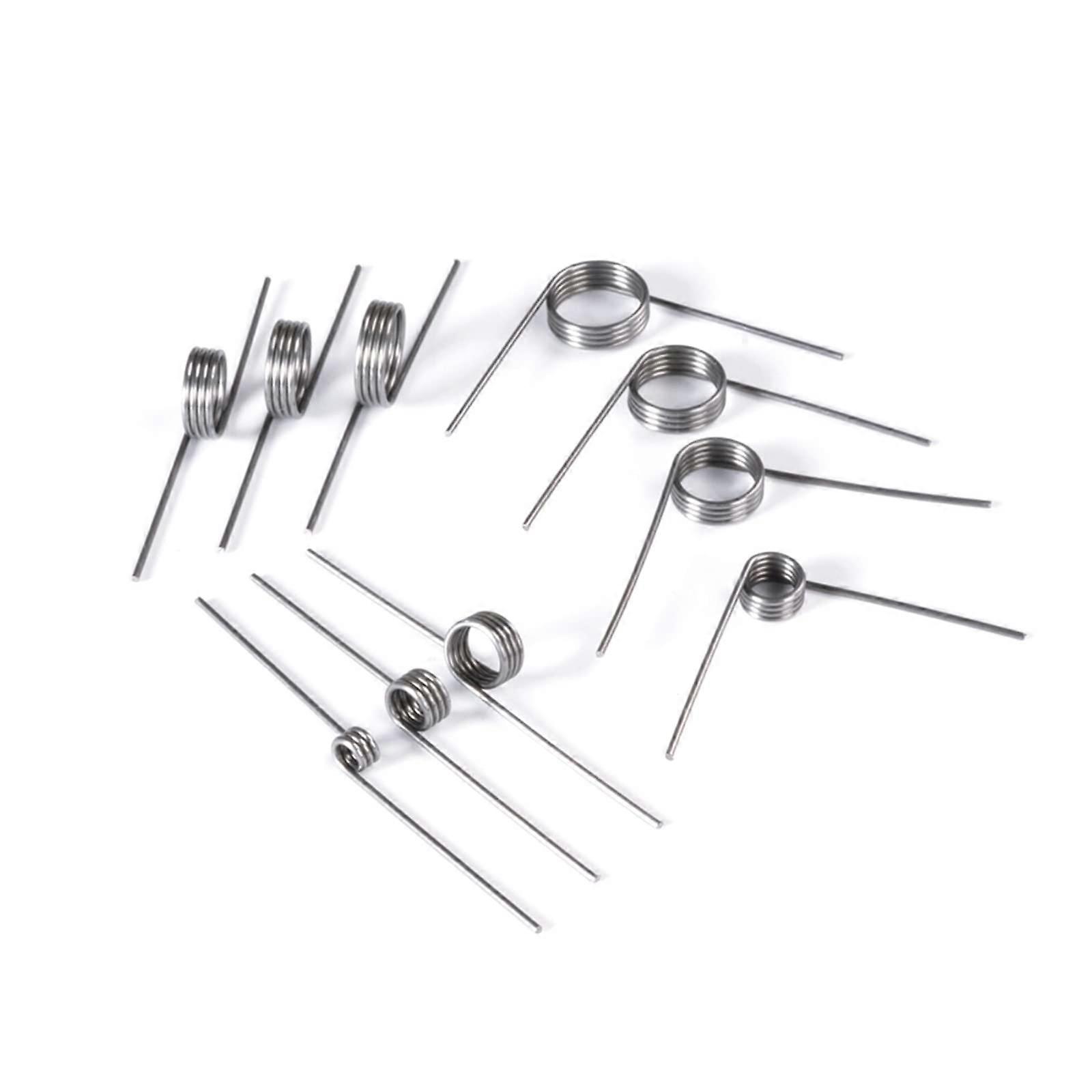 VSpring,10pcs V Type Spring 0.32.0mm Wire Diameter Torsional Spring 2.5mm13mm Outside Diameter
