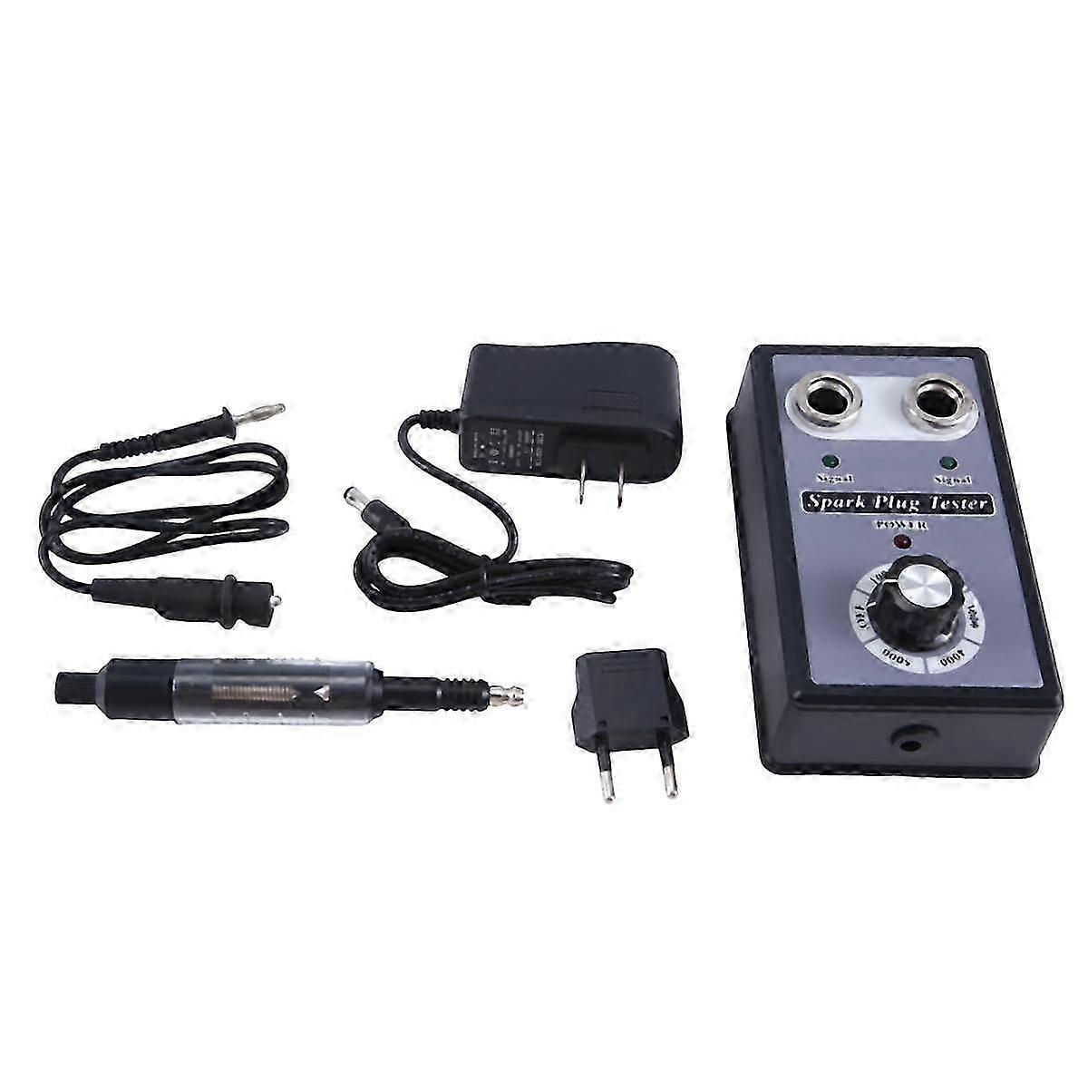 Adjustable Dual Hole Sparking Plug Tester Spark Tester Diagnostic Tool for Car Motorcycle Ignition