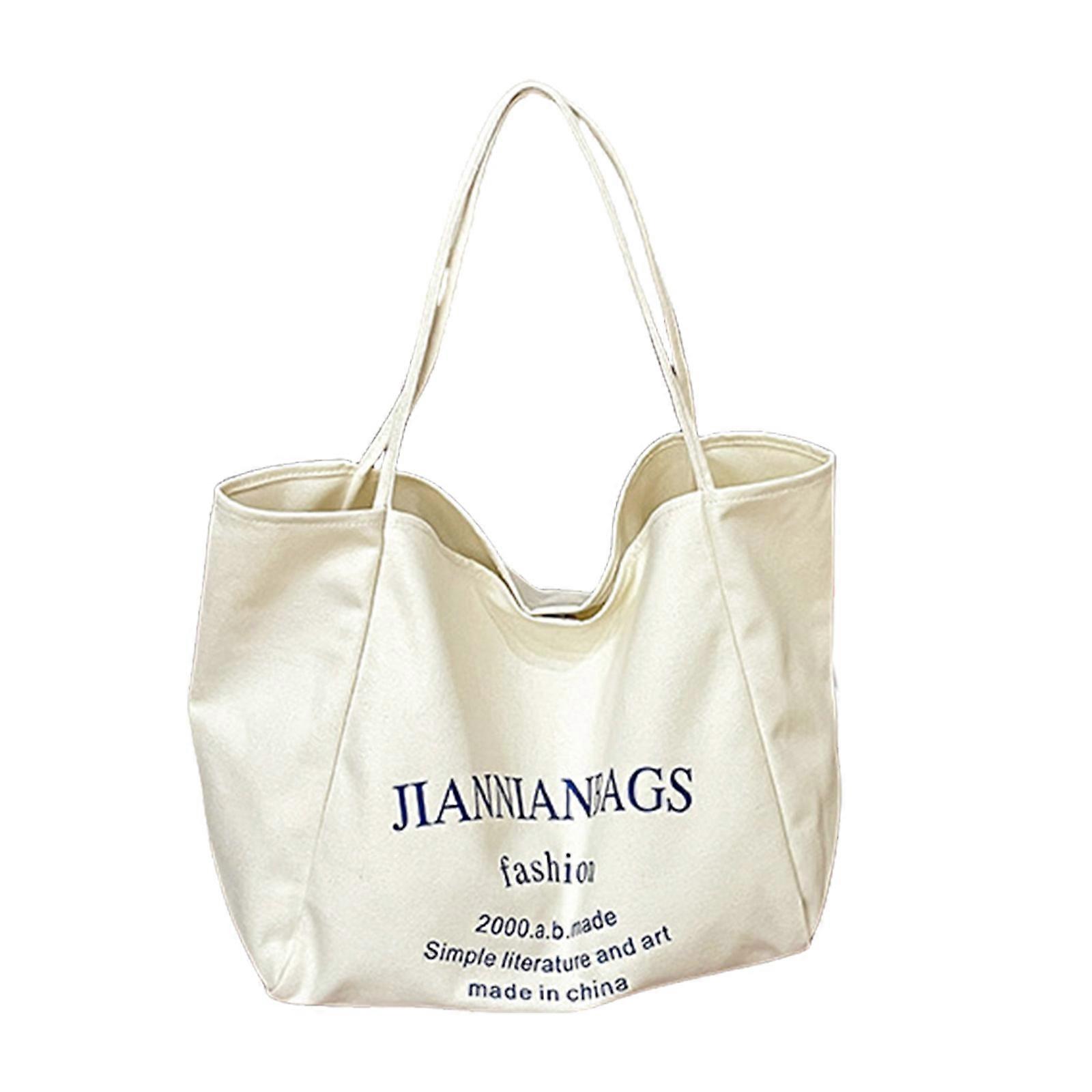 All-matching Underarm Bag for Women Korean Styles Handbag Commuting Bag Canvas Armpit Bag Large Capacity Shoulder Bag