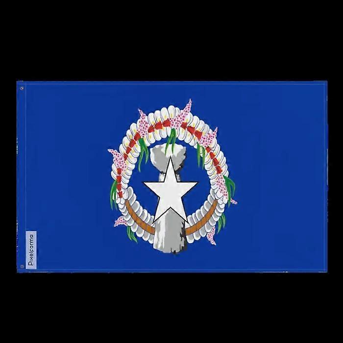 Flag - Multicolored - Northern Mariana Islands - 64 x 96 cm - Polyester - Double-sided - Metal eyelets