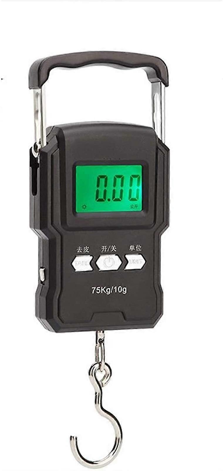 Electronic Scale Spring Household Small Scale High Precision Express Small Scale Hook Pull Hanging Weighing 75Kg Instruments