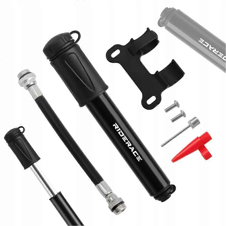 Mini Hand Bicycle Pump With Handle Aluminium Compact 7 Bar For Frame