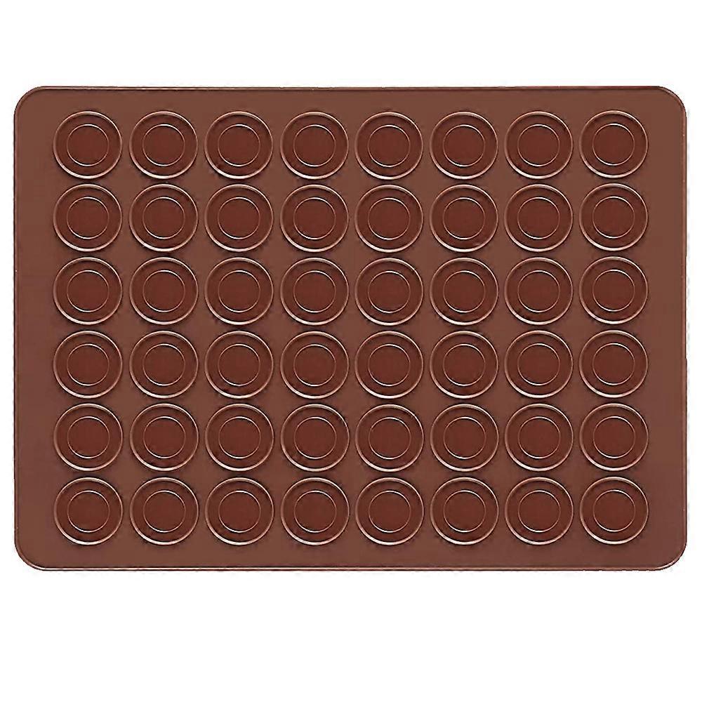 Large 48 Holes Macaron Cushion - Chocolate Color | Macaroon Mat