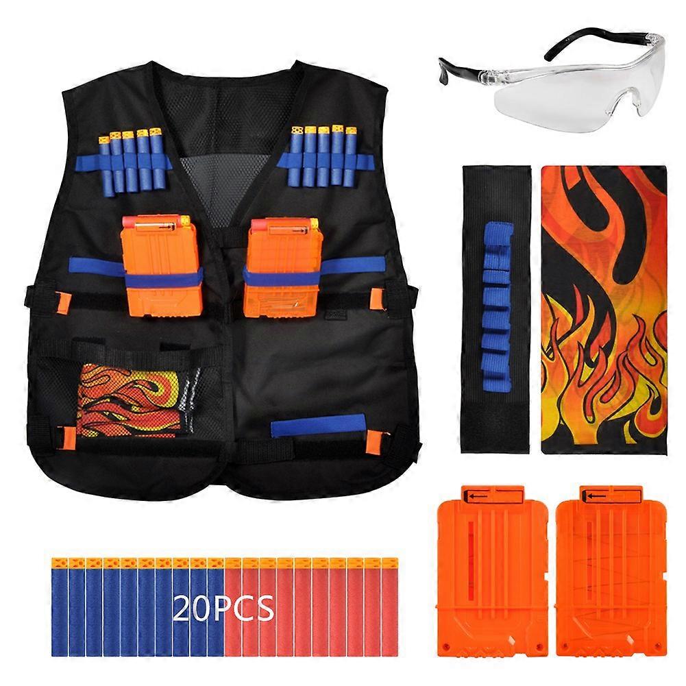 EVA Magazine Set Compatible with Soft Bullets, Eye Protection Function