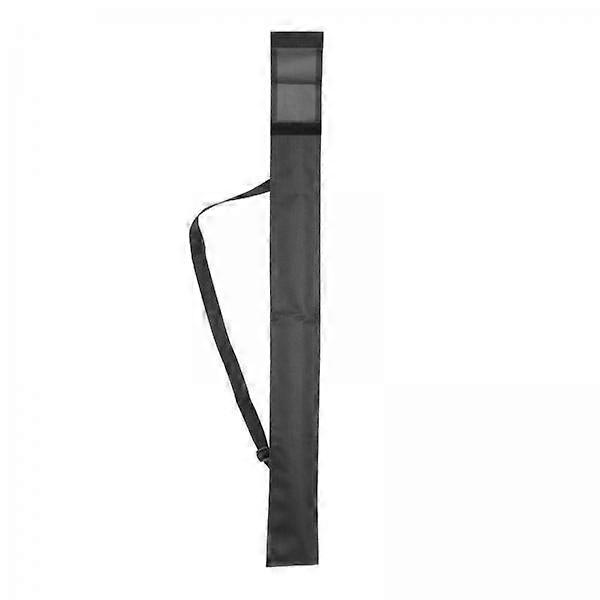 5X Pool Cue Case Billiard Cue Bag Black Billiard Stick Adjustable Carrying