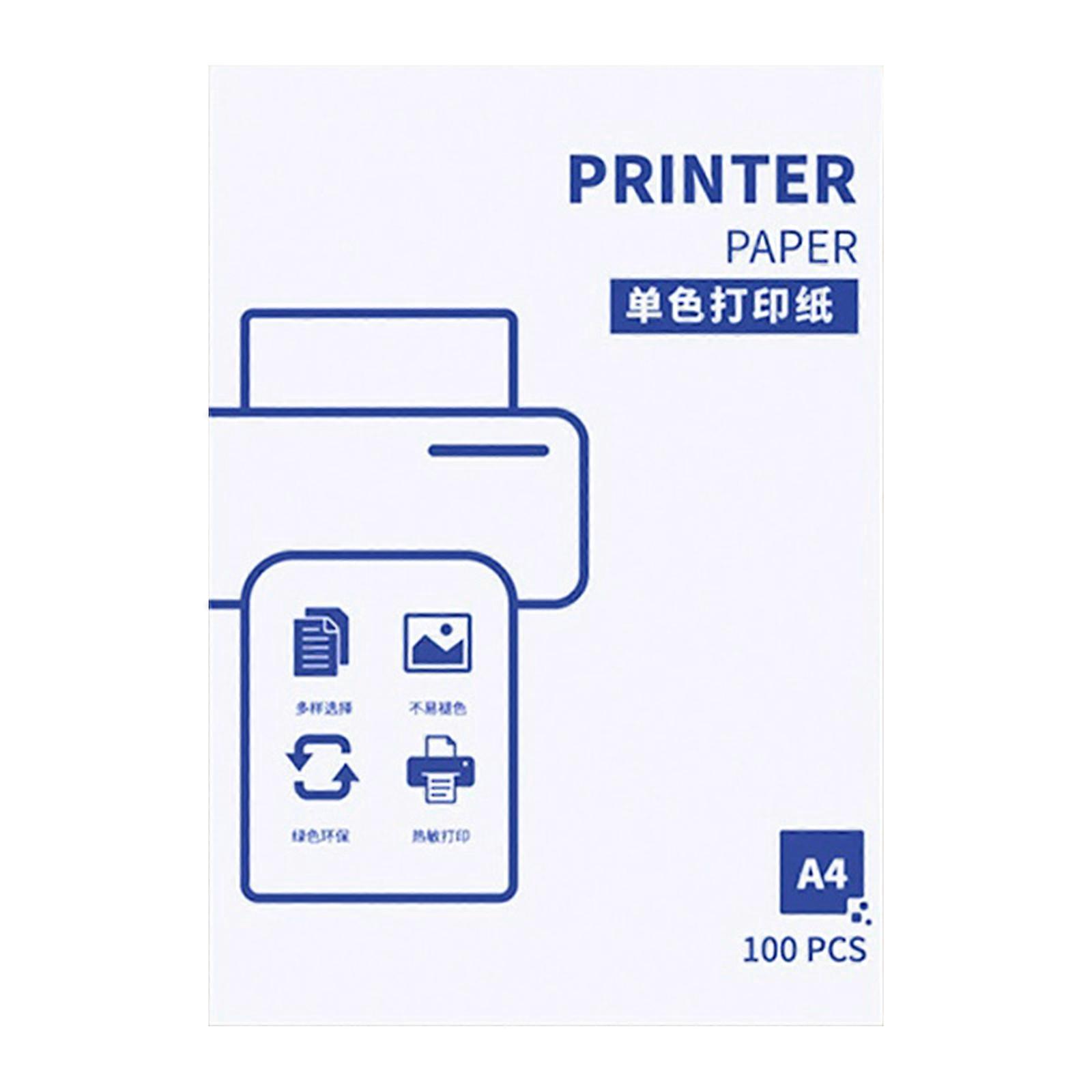 Thermal Printer Bluetooth-compatible Mini Pocket Printer Wireless Pocket Picture Printer for Working Listing Notes