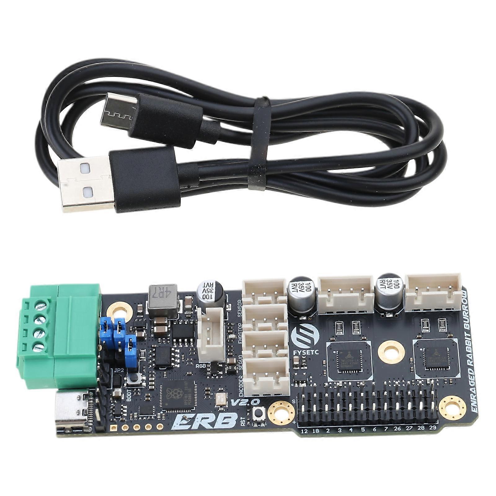 for VORON 2.4 3D Printer Control Board ERCF ERB Easy Board V1.0 Motherboard Enraged Burrow Board Feeder