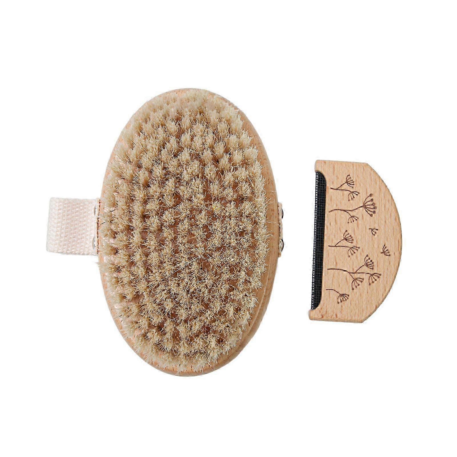 2pcs Wood Cashmeres Combs Sweater Shavers Lints Brush Fabric Sweater Shavers Lints Removers Combs for Removes Pilling Puzzs -C