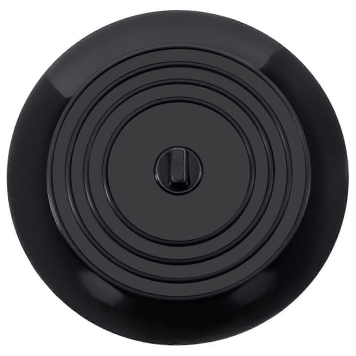 Sink stopper Silicone Black 15 cm Black 15 cm
