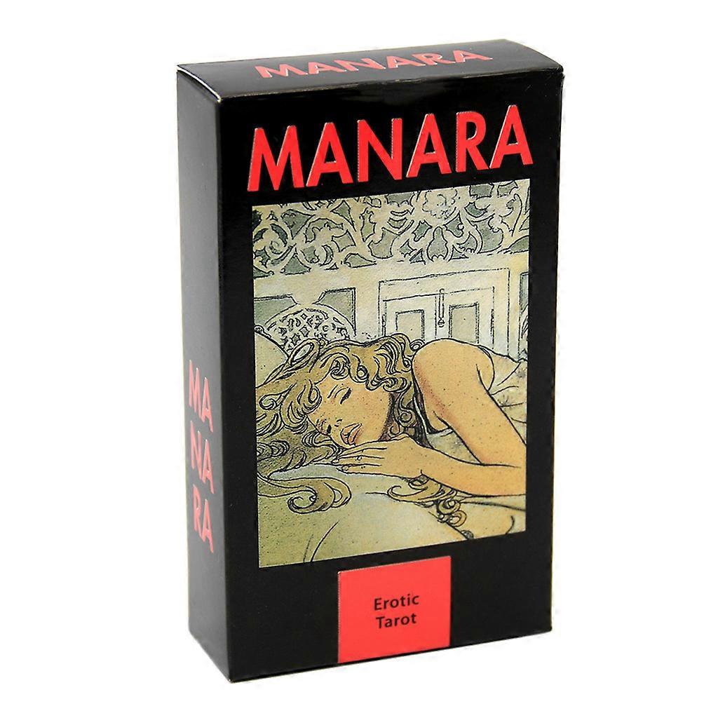 Manara for Oracle Tarot Cards Divination Fate Gameplay for Family Entertainment Party Table Game Playing Board Game Card