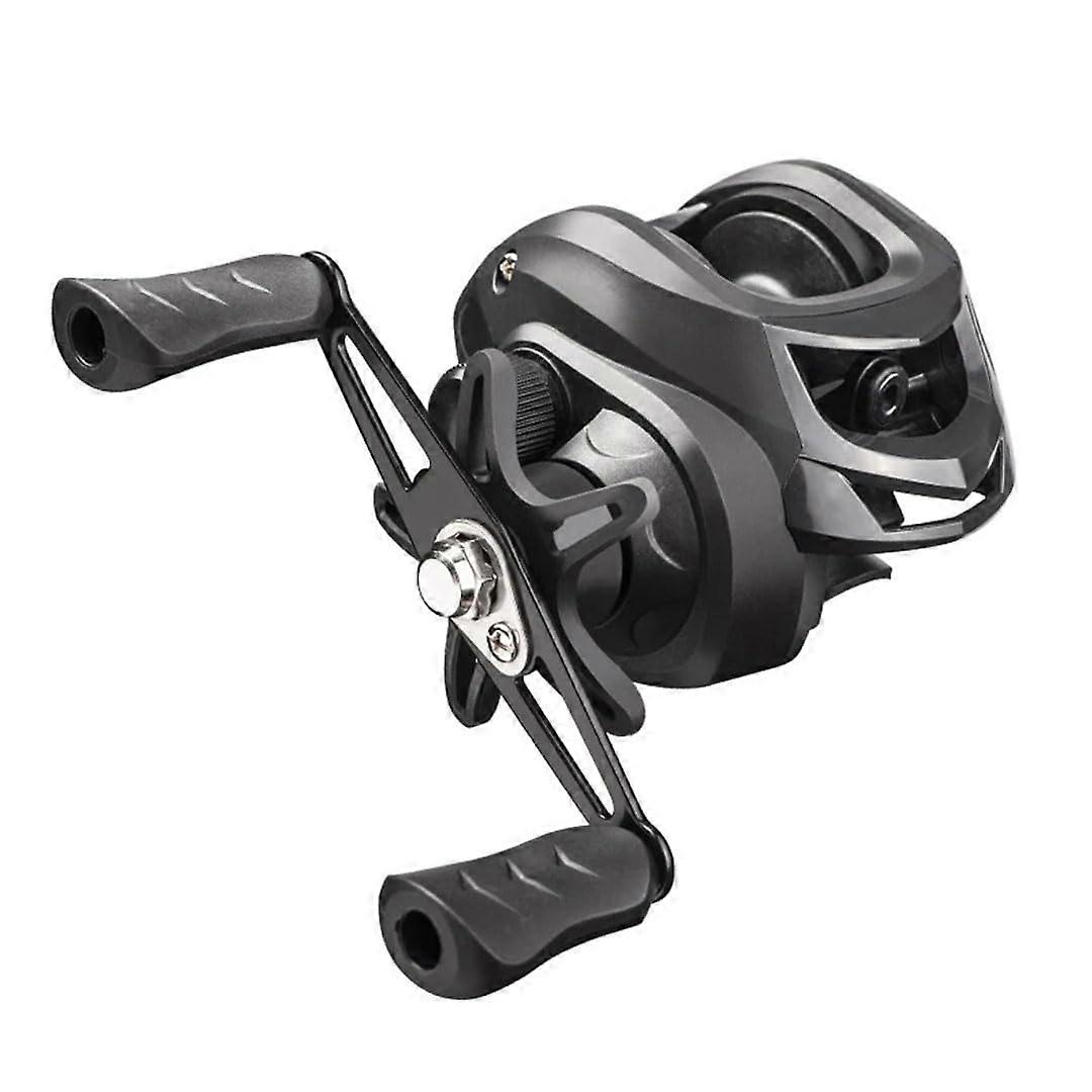 Baitcasting Fishing Reel 6.3/7.2:1 8kg Max Drag for Bass and Saltwater Left Hand AI2000