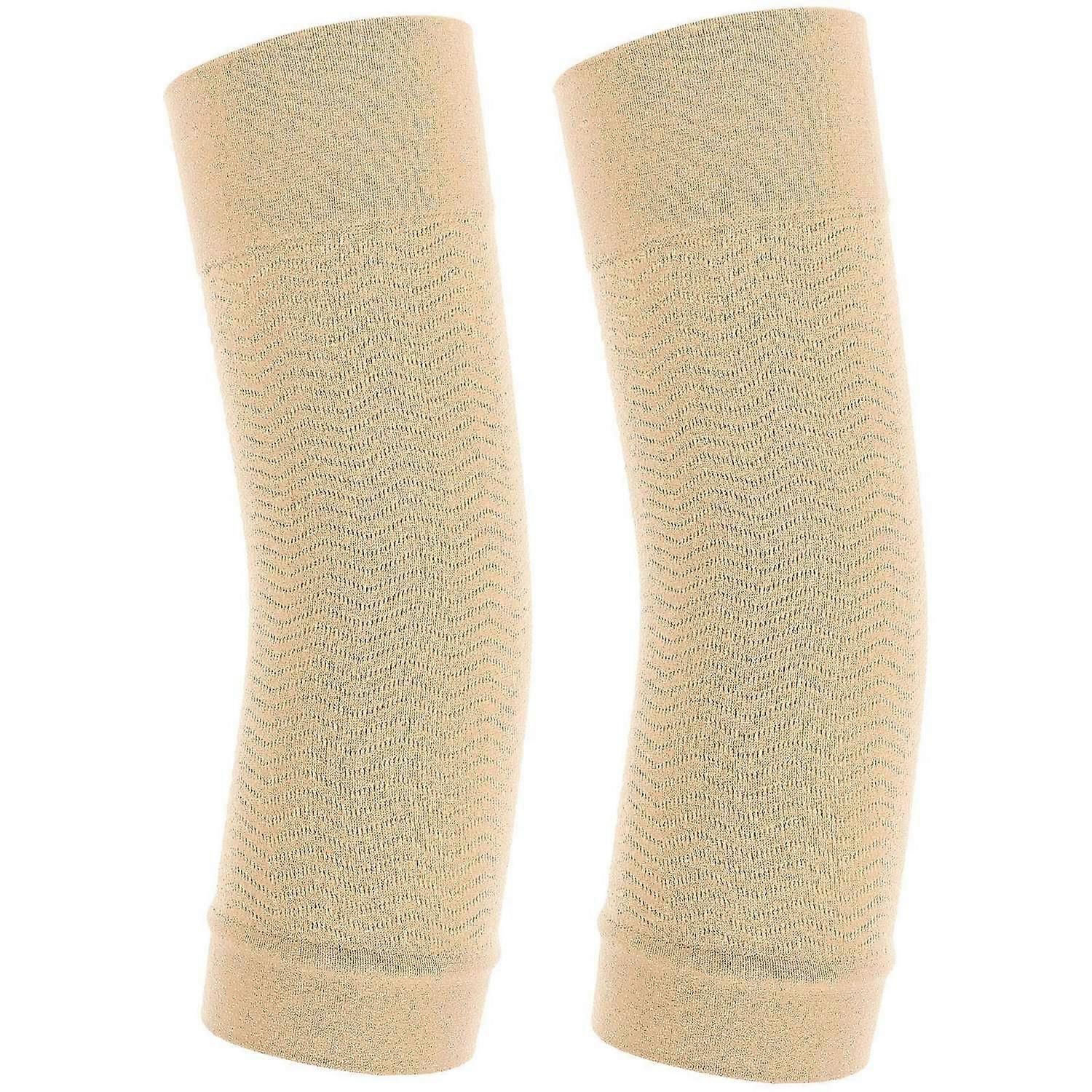 1 Pair Elastic Compression Arm Sleeves Slimming Improve Shaper Sleeve Protective Upper Arms Shaper S