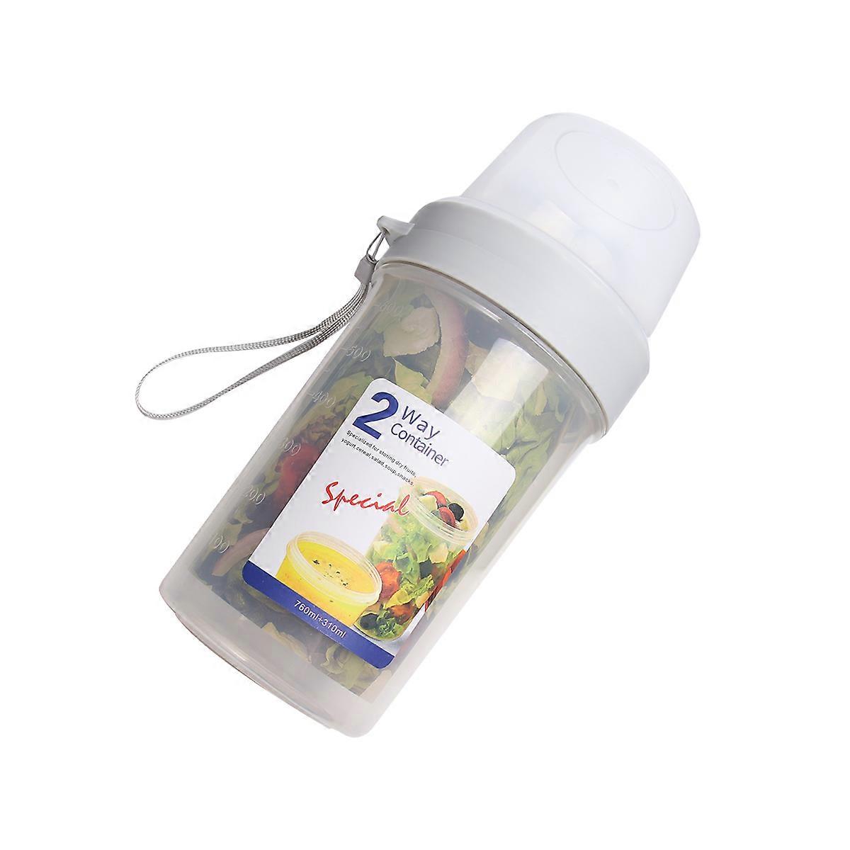 Food-grade Portable Container with Leak-proof Clasps for Travel