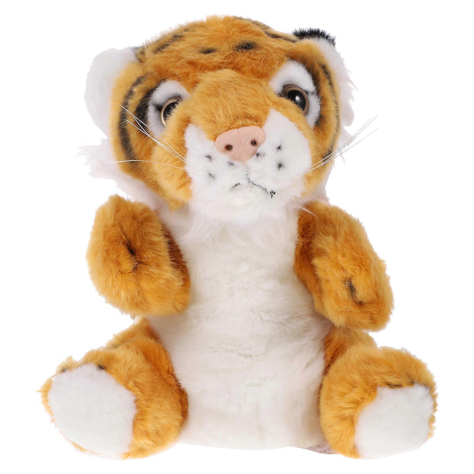 Hand Puppet Tiger Puppet Parent-child Interactive Story Telling Puppet