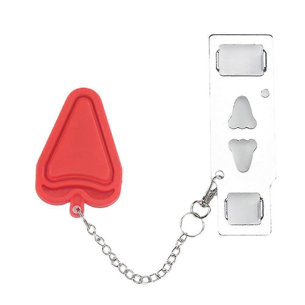 ポータブルホテルのドアロックホームセキュリティドアロッカー旅行ロックダウンロック