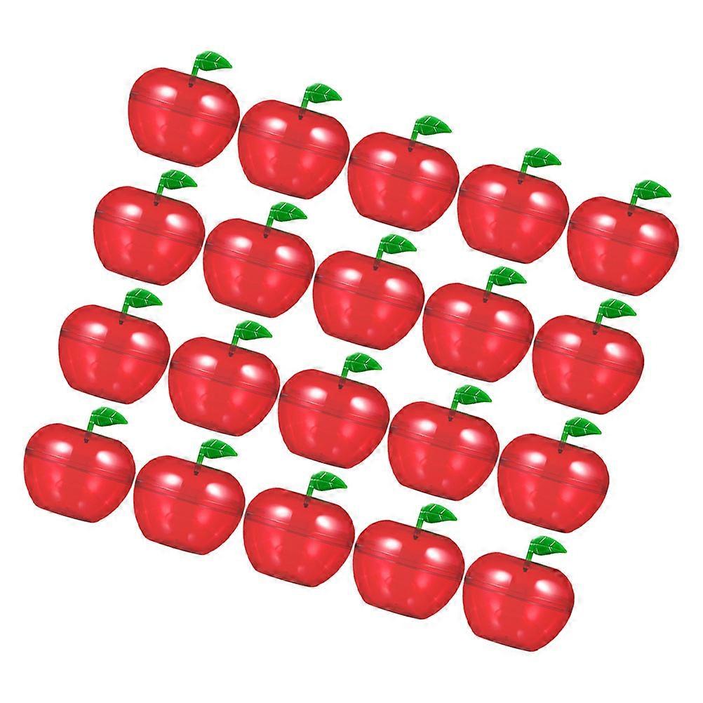 Plastic Apple Shaped Holders, Festive Decor for Various Celebrations