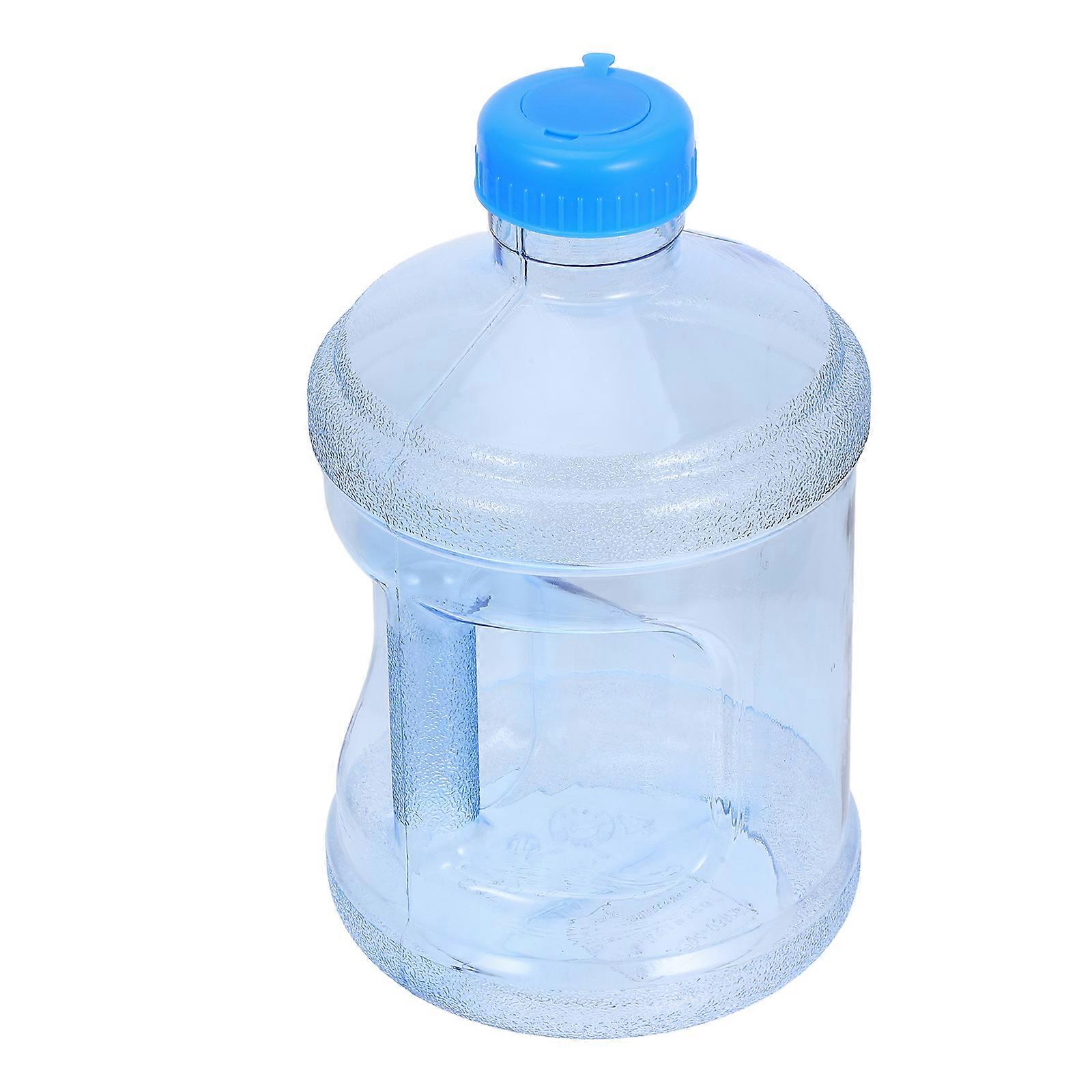 Outdoor Water Container Blue Pc Material Portable with Handle for Storage Use