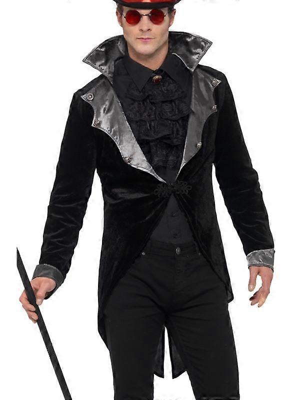 Gothic Vampire Jacket Adult Black