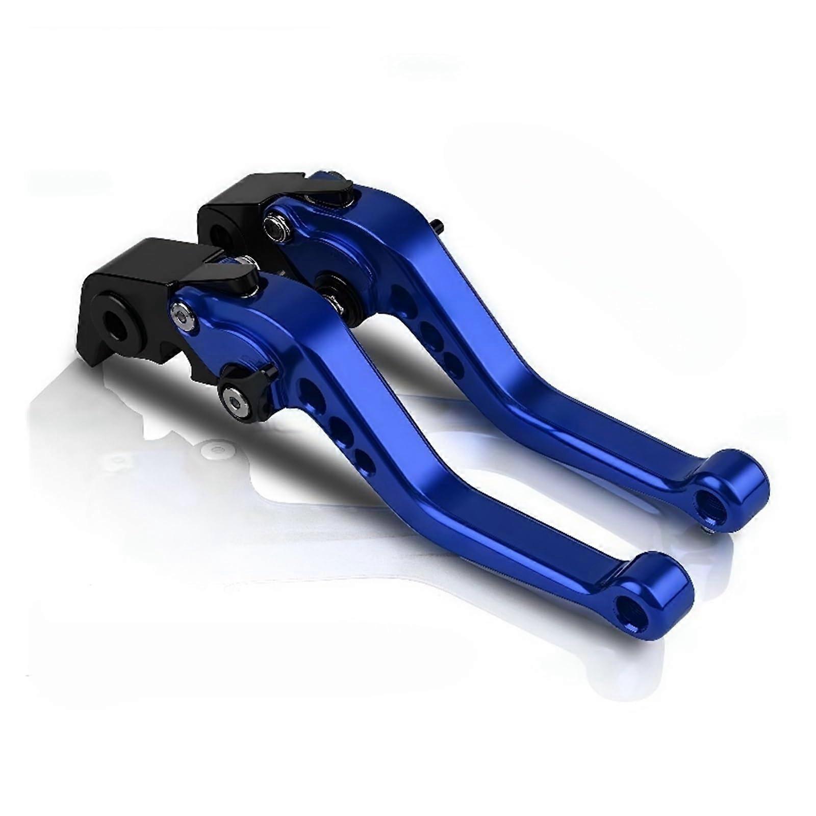 Adjustable Brake Clutch Lever Brake Handle for Ninja 400 for Z400 2018 2019 Motorcycle (Blue)